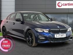 Blue Used 2021 BMW 330 M Sport Sedan | £21,588 (Expensive)