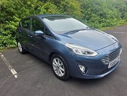 Blue Used 2018 Ford Fiesta Zetec Hatchback | £7,495 (Fair price)