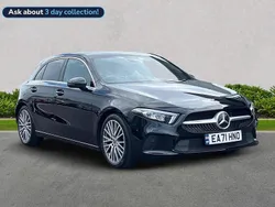 Black Used 2021 Mercedes A180 Executive Hatchback | £20,849 (Fair price)