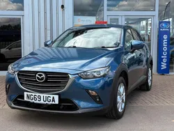 Blue Used 2019 Mazda CX-3 SUV | £9,722 (Fair price)