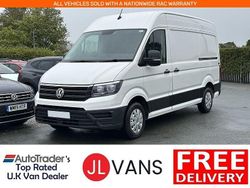 White Used 2020 VW Crafter Trendline Van | £18,750 (Fair price)