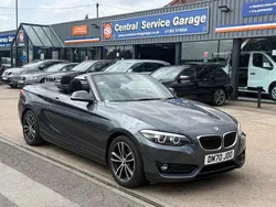 Grey Used 2021 BMW 218 Sport Line Cabriolet | £15,495 (A bit pricey)