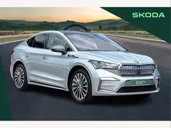 Brilliant silver Used 2024 Skoda Enyaq iV LAURIN & KLEMENT SUV | £36,970