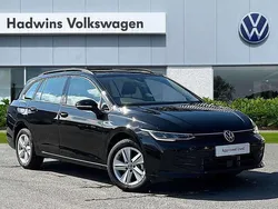 Black Used 2025 VW Golf VIII Life Estate | £21,995 (Fair price)