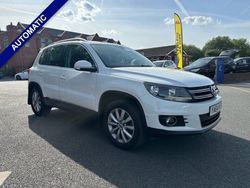 White Used 2015 VW Tiguan Match SUV | £9,495 (Fair price)