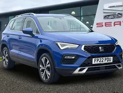 Blue Used 2021 Seat Ateca SE Technology SUV | £18,576 (Fair price)