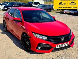 Red Used 2019 Honda Civic SR Hatchback | £12,388 (Fair price)