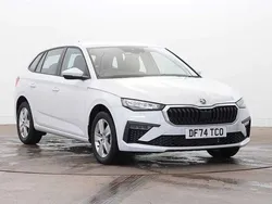 Moon white metallic New 2024 Skoda Scala SE Hatchback | £20,995 (A bit pricey)
