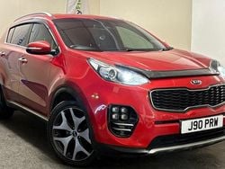 Red Used 2017 Kia Sportage GT-Line SUV | £7,495 (Good price)