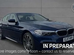 Blue Used 2017 BMW 530 M Sport Sedan | £20,490 (Fair price)