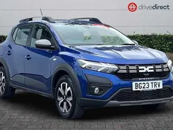 Metallic iron blue Used 2023 Dacia Sandero Journey Hatchback | £14,495 (Fair price)