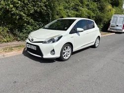 White Used 2012 Toyota Yaris Hybrid Hatchback | £4,795