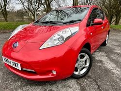 Red Used 2014 Nissan Leaf Acenta Hatchback | £4,295 (Fair price)