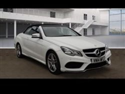 White Used 2014 Mercedes E220 AMG Cabriolet | £9,990 (Fair price)