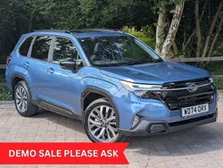 Blue New 2025 Subaru Forester SUV | £43,295 (Expensive)