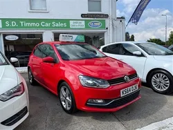 Red Used 2015 VW Polo SEL Hatchback | £9,395 (A bit pricey)