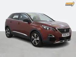 Bronze Used 2018 Peugeot 3008 GT-line Hatchback | £11,495 (Fair price)