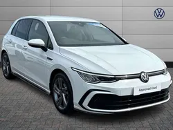 White Used 2022 VW Golf VIII R-line Hatchback | £18,779 (Fair price)