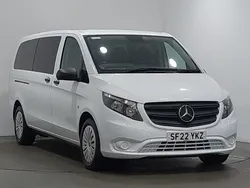 White Used 2022 Mercedes Vito MPV | £33,998