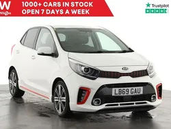 White Used 2020 Kia Picanto GT-Line Hatchback | £9,650 (Fair price)