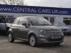 Grey Used 2018 Fiat 500 Lounge Hatchback | £6,295 (Fair price)