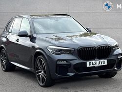 Grey Used 2021 BMW X5 M Sport SUV | £39,053 (Fair price)