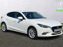 White Used 2017 Mazda 3 Inclusive Hatchback | £11,499 (Fair price)