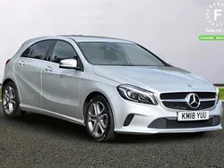 Silver Used 2018 Mercedes A180 Sport Edition Hatchback | £12,199 (Good price)