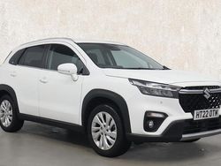 White Used 2022 Suzuki SX4 S-Cross SUV | £14,261 (Fair price)