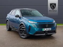 Blue Used 2024 Peugeot e-3008 GTi SUV | £26,495