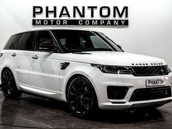 White Used 2019 Land Rover Range Rover Sport SUV | £30,990 (Good price)