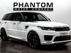 White Used 2019 Land Rover Range Rover Sport SUV | £31,990 (Fair price)