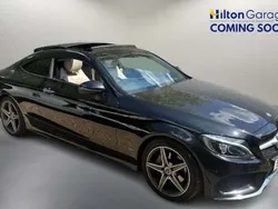 Black Used 2018 Mercedes C220 AMG line Coupe | £16,995 (Fair price)