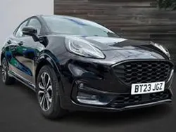 Black Used 2023 Ford Puma Gen-E ST-Line SUV | £15,490