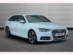 Glacier white Used 2016 Audi A4 S-Line Estate | £12,990 (Fair price)