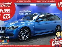 Blue Used 2017 BMW 320 M Sport Estate | £15,999 (A bit pricey)