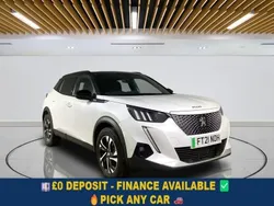 White Used 2021 Peugeot e-2008 GT SUV | £10,949 (Fair price)