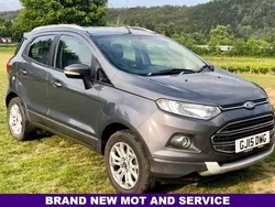 Grey Used 2015 Ford Ecosport Titanium SUV | £4,788 (Fair price)