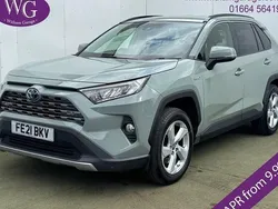 Green Used 2021 Toyota RAV4 Hybrid Design SUV | £17,950 (Good price)