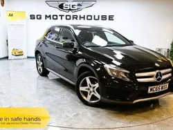 Black Used 2016 Mercedes GLA200 AMG line SUV | £11,895 (Fair price)