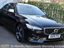 Black Used 2019 Volvo S90 R-Design Sedan | £18,990 (Fair price)