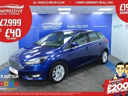 Blue Used 2016 Ford Focus Zetec Hatchback | £7,999 (Fair price)