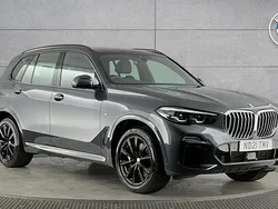 Grey Used 2021 BMW X5 M Sport SUV | £37,950 (Good price)