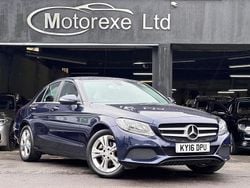 Blue Used 2016 Mercedes C200 SE Sedan | £9,950 (Good price)