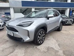 Silver Used 2022 Toyota Yaris Hybrid Design Hatchback | £17,490 (A bit pricey)