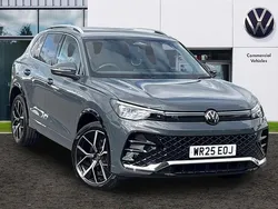 Grey New 2025 VW Tiguan R-line SUV | £38,550 (Super price)