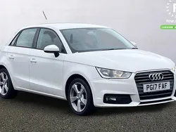 White Used 2017 Audi A1 Sportback Sport Hatchback | £11,399 (Fair price)