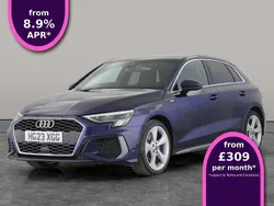 Blue Used 2023 Audi A3 S-Line Hatchback | £22,218 (Fair price)