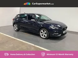 Blue Used 2021 Seat Leon FR Hatchback | £13,597 (Fair price)