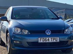 Blue Used 2015 VW Golf VII Match Hatchback | £7,650 (Fair price)